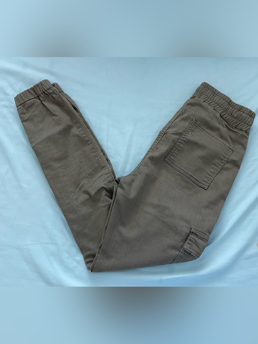 Women’s Olive Green Cargo Jogger Pants - Size 1/2